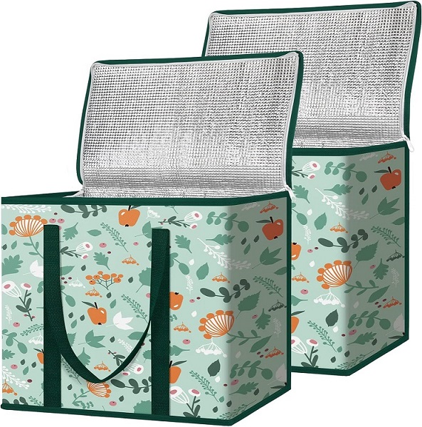 Collapsible Insulated Grocery Cooler Bag