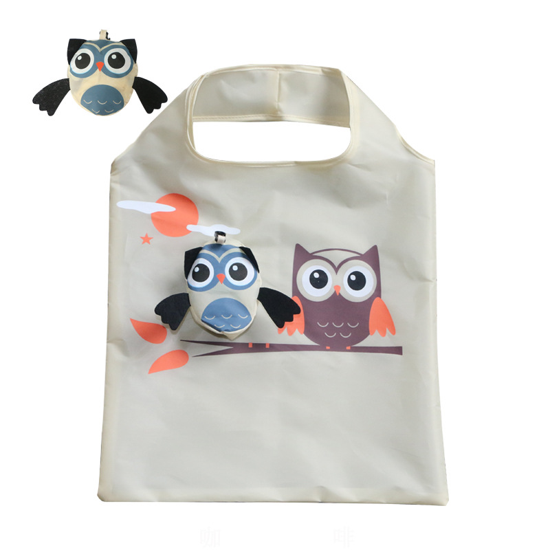 Foldable Owl Shopping Bag