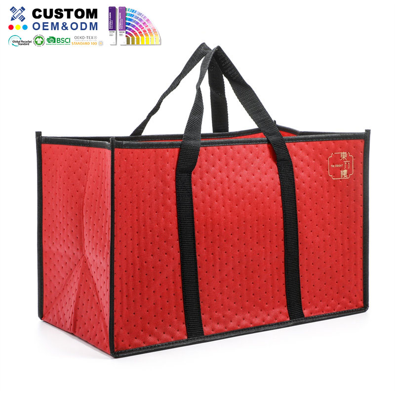 Non Woven Embossed Grocery Tote