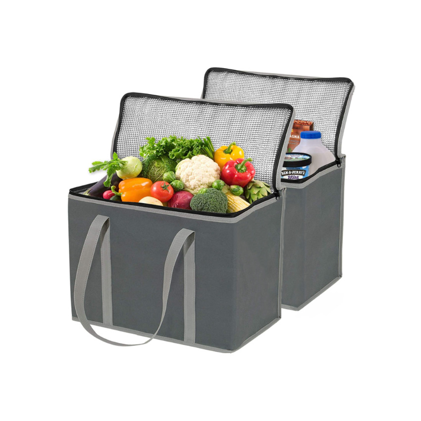 Premium Insulated Grocery Bags with Insert