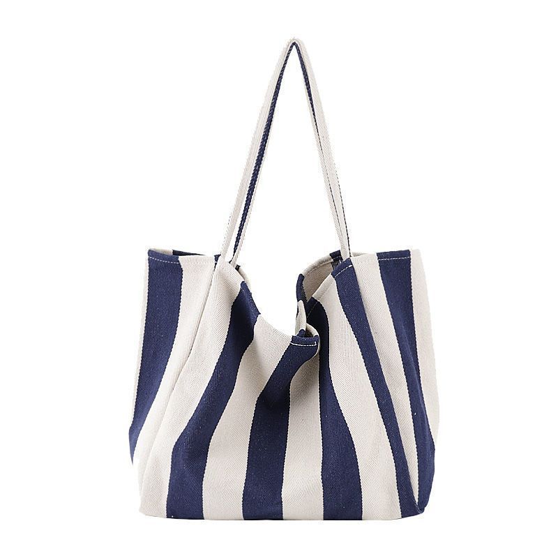 Retro Minimalist Canvas Shoulder Bag