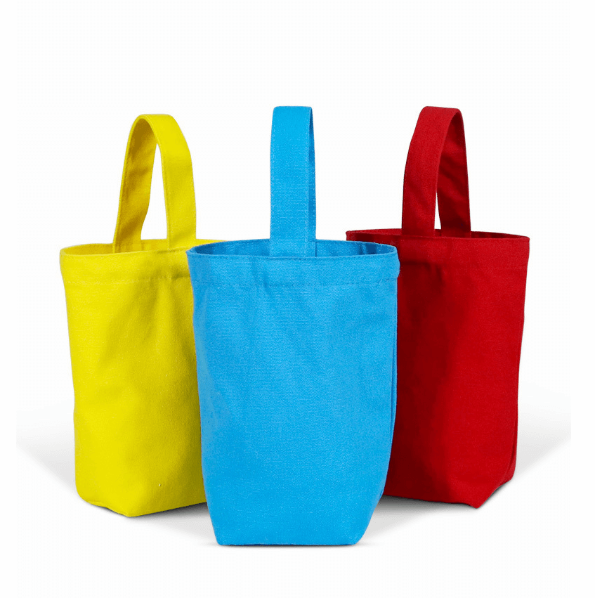 Single Handle Small Canvas Tote
